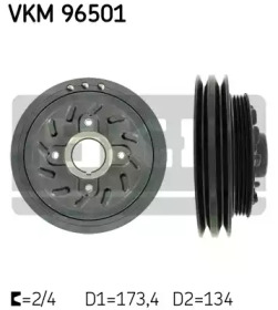 Ременный шкив SKF VKM 96501